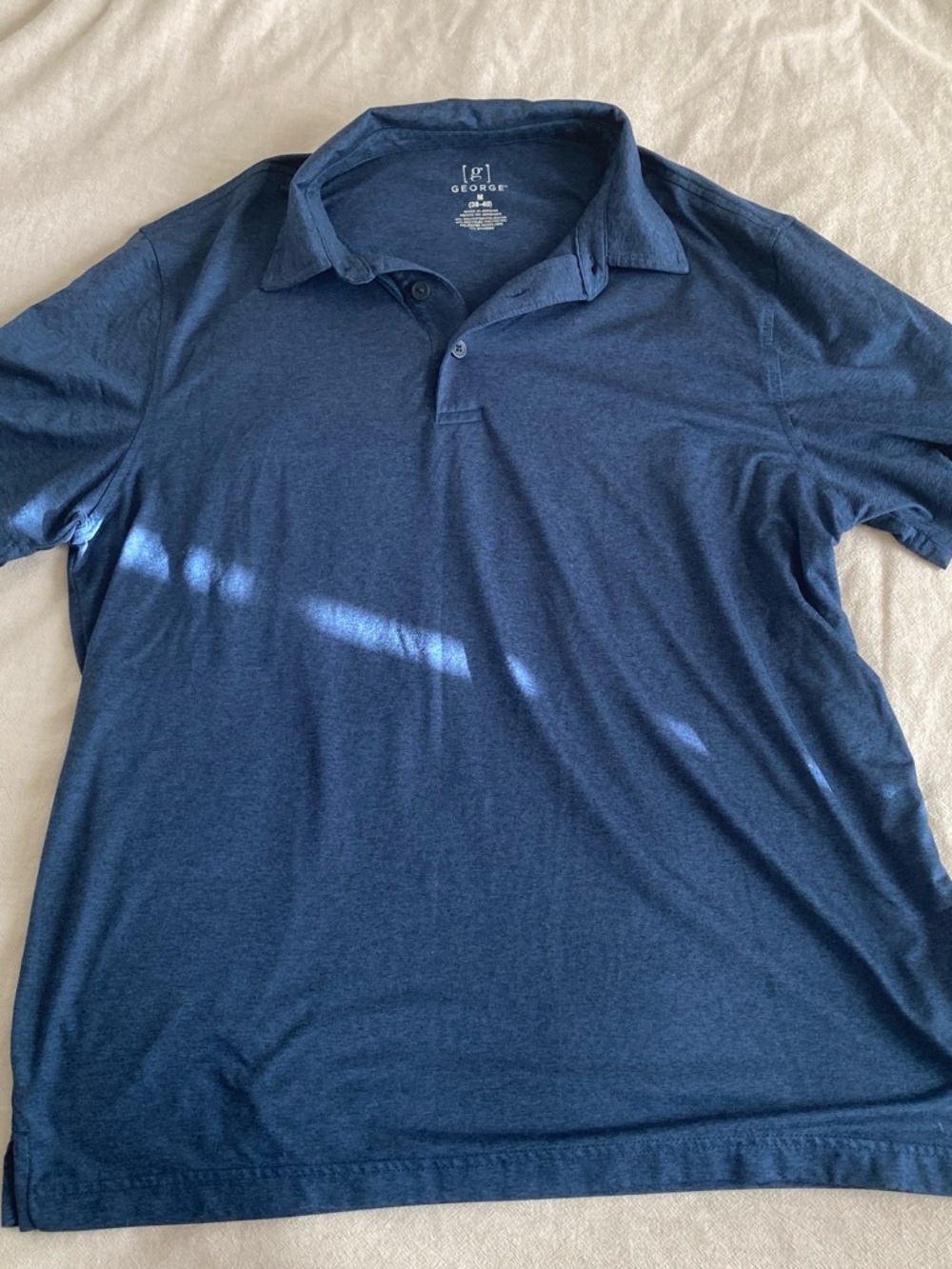 George Men's Dark Blue Polo Shirt